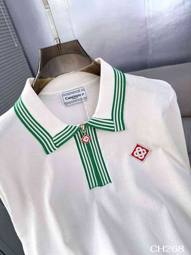 Casablanca White Premium Quality T-shirt-thumb-2