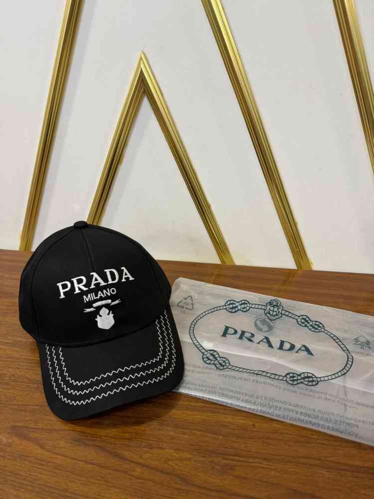 Prada Black Premium Cap-thumb-2