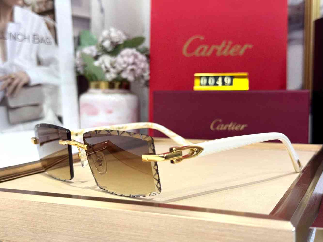 Cartier Colour Changing Lens Brown Premium Sunglasses-thumb-1
