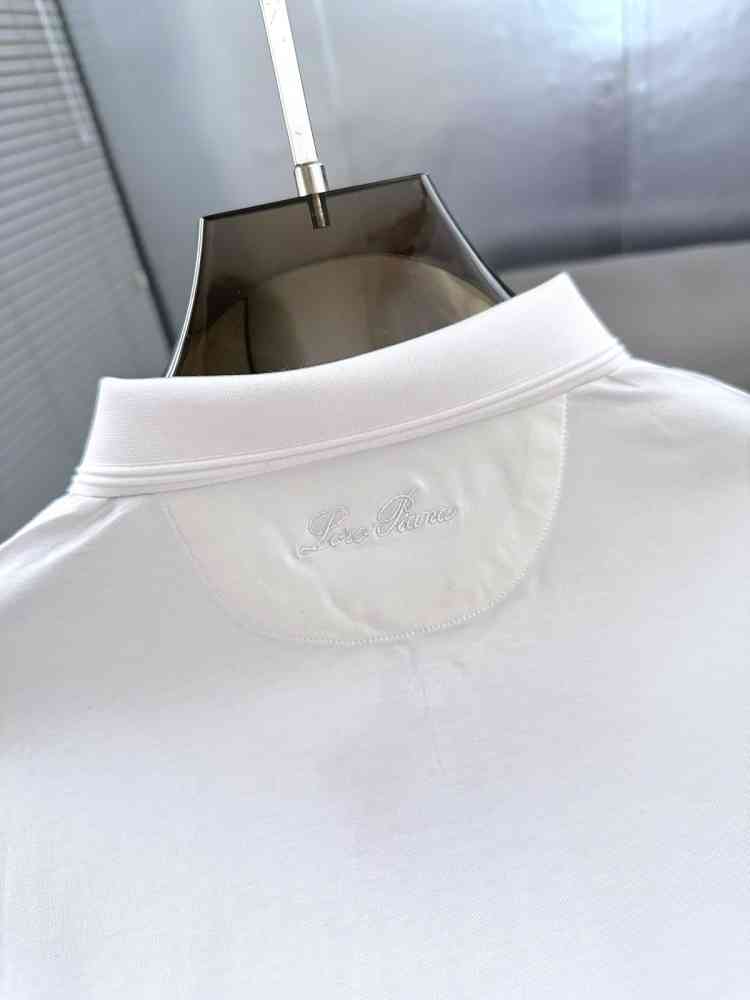 Loro Piana White Premium Quality T-Shirt-6