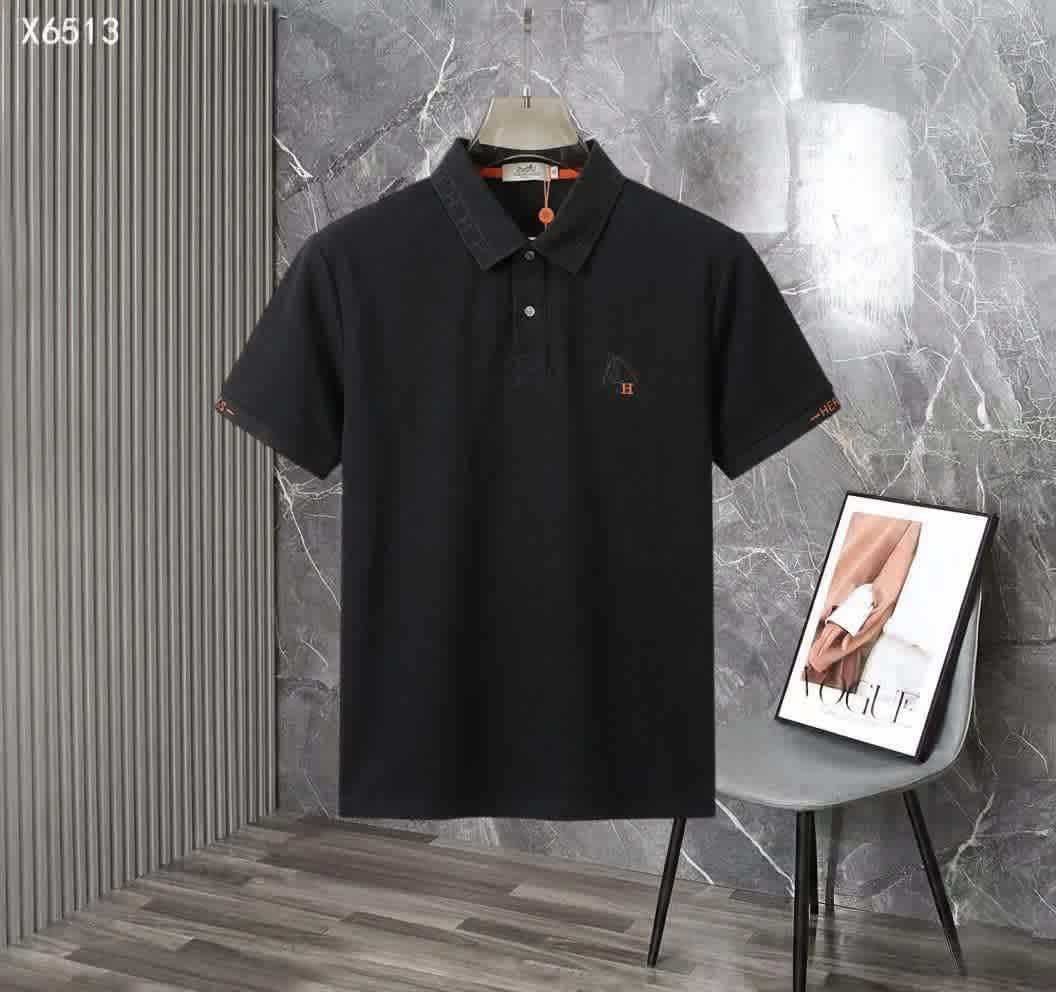 Hermes Black Premium Quality T-shirt-thumb-0