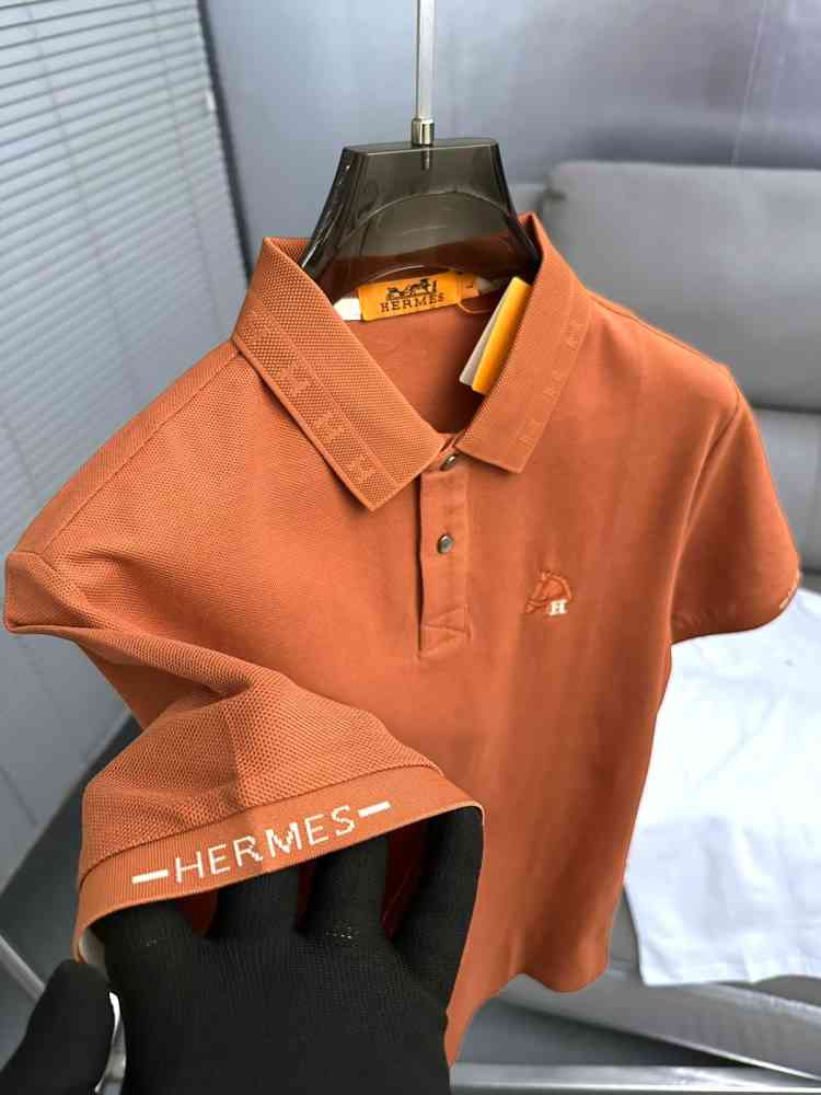 Hermes Orange Premium Quality T-shirt-thumb-3