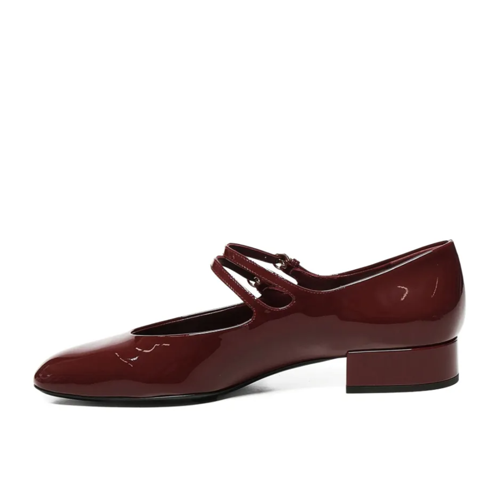 Miu Miu Women's Wine Heels Sandles-1