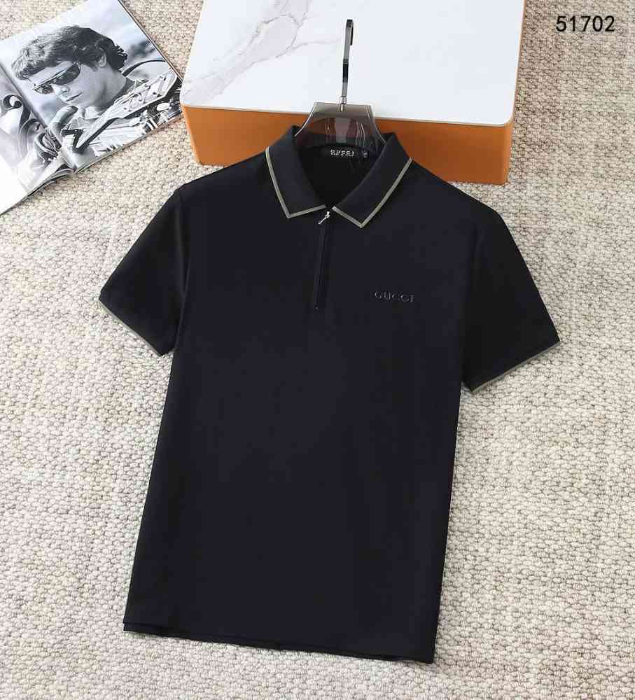 Black Gucci Blue Premium Quality Polo T-shirt