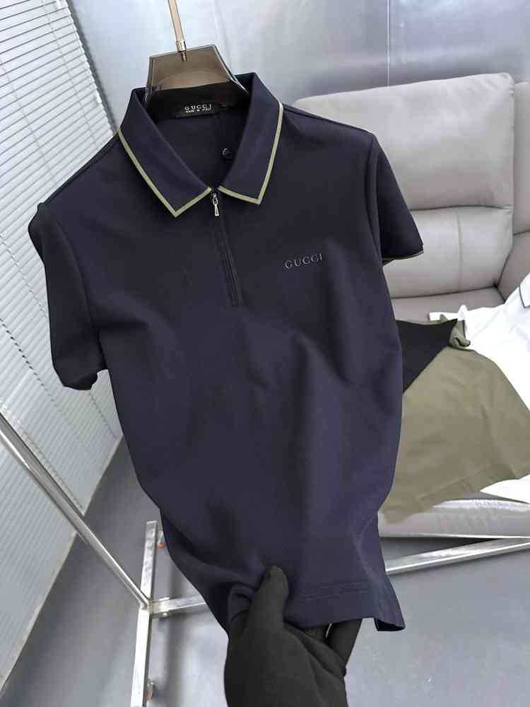 Gucci Blue Premium Quality Polo T-shirt-1