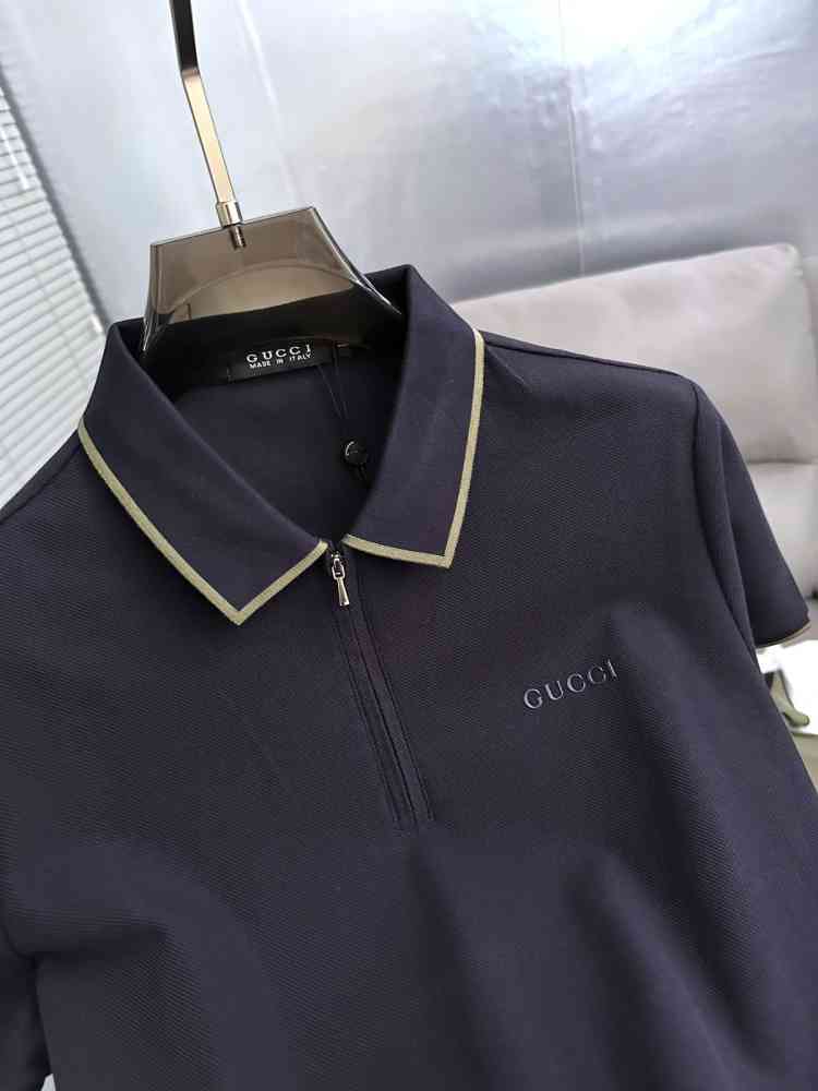 Gucci Blue Premium Quality Polo T-shirt-2