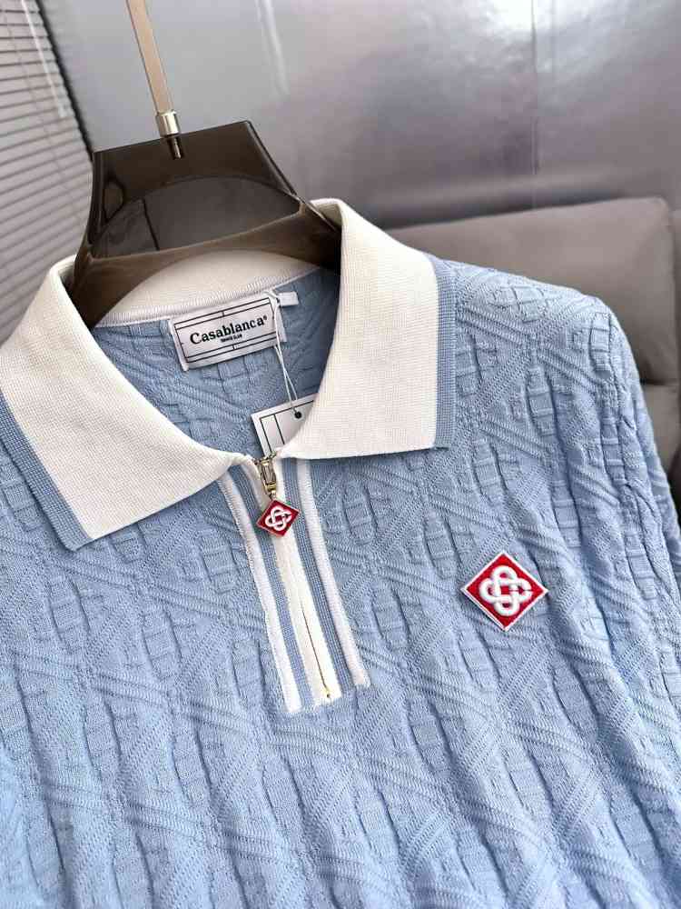 Casablanca Sky Blue Premium Quality T-shirt-thumb-2