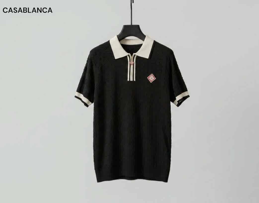Black Casablanca Green Premium Quality T-shirt