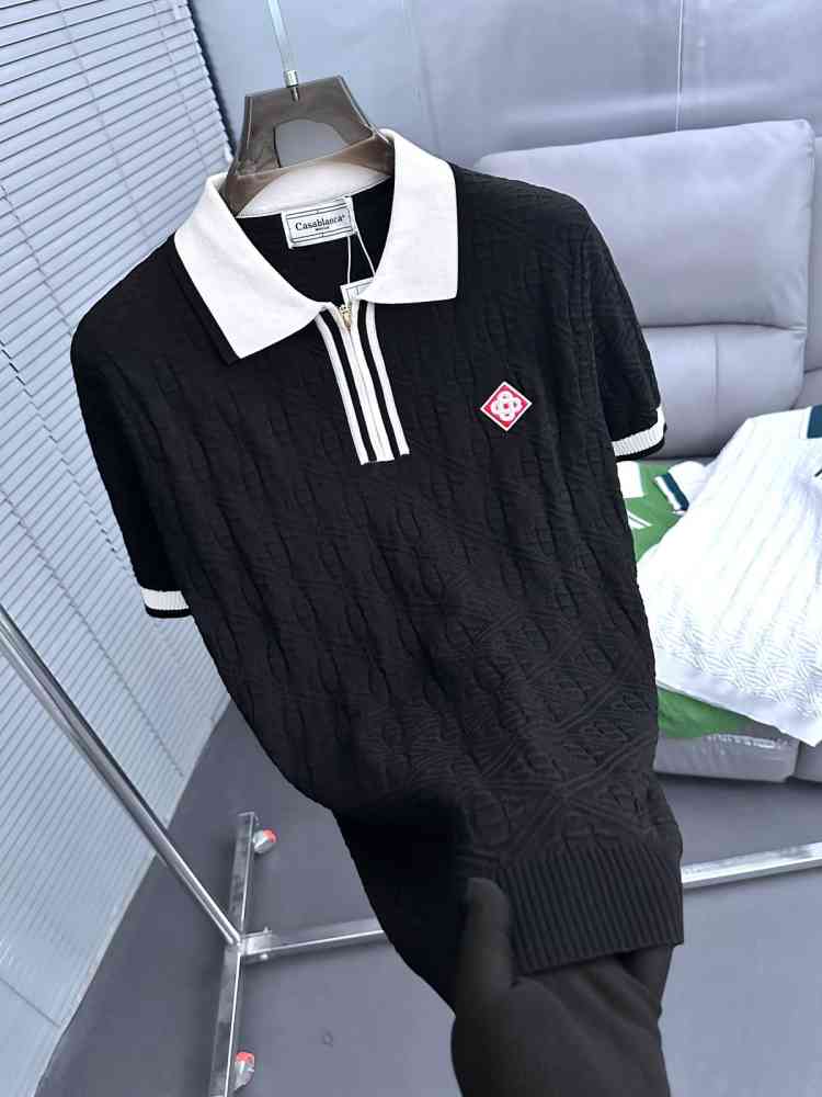 Casablanca Black Premium Quality T-shirt-thumb-2