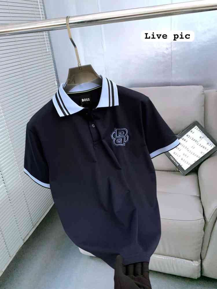 Hugo Boss Blue Premium Quality Tees-2