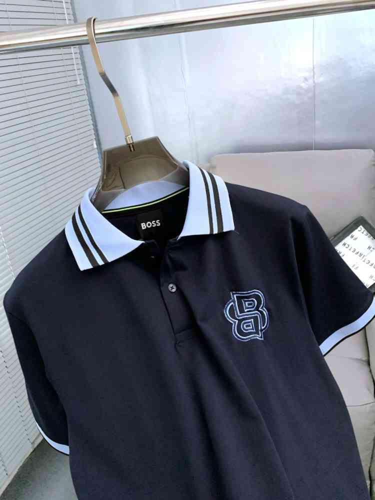 Hugo Boss Blue Premium Quality Tees-1