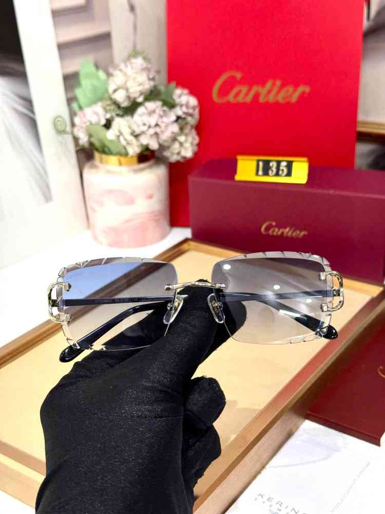 Cartier Colour Changing Lens Blue Premium Sunglasses-thumb-3