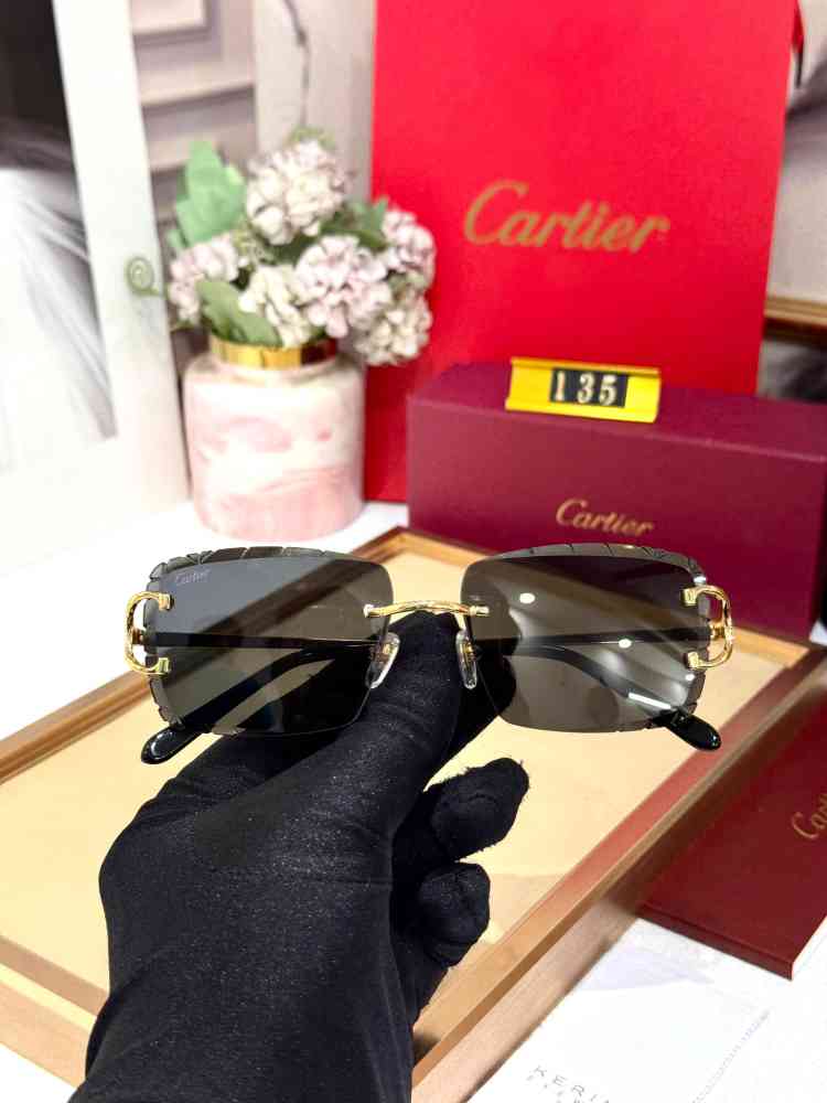 Cartier Colour Changing Lens Black Premium Sunglasses-thumb-2