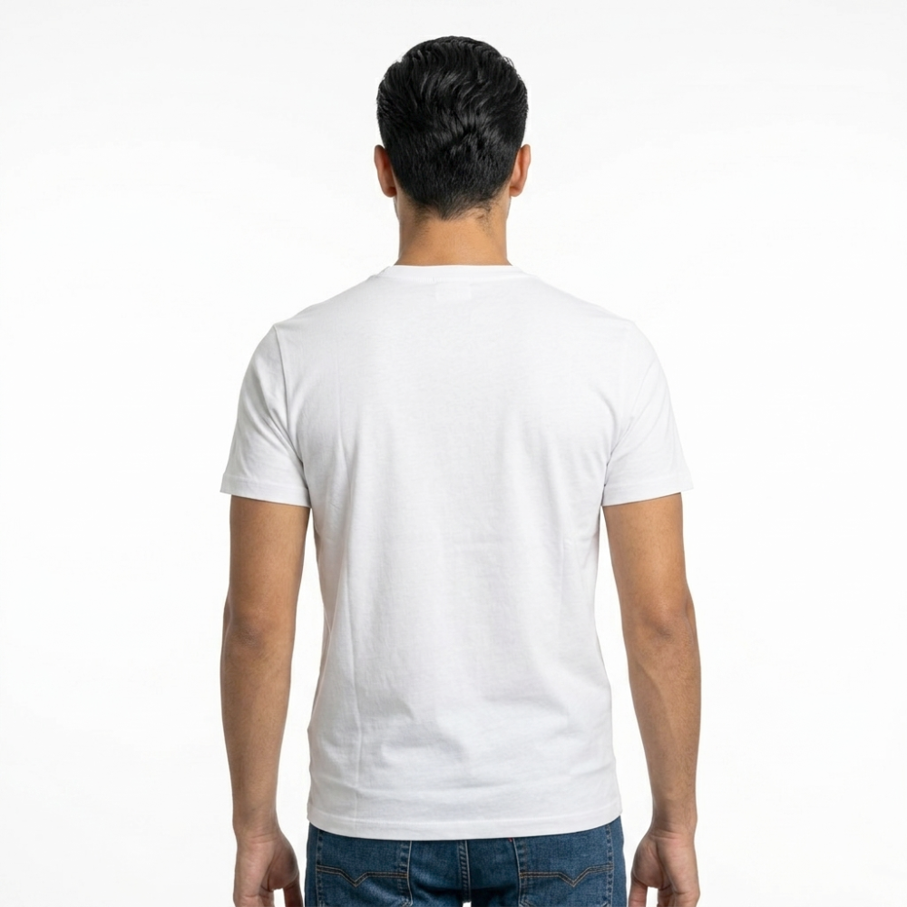 Hermes Paris White Round Neck Premium T-shirt-thumb-2