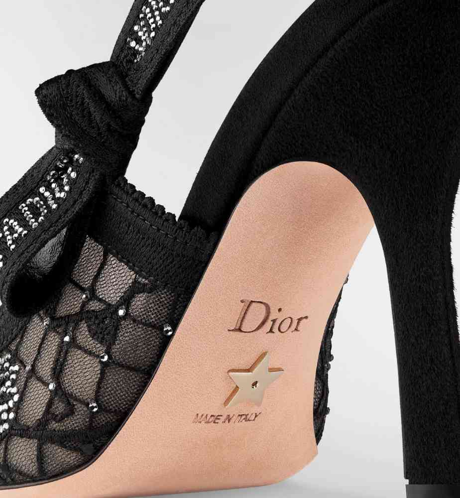 Christian Dior Black Premium Quality Heels Sandals-thumb-1