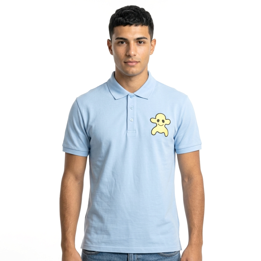 Blue Burberry White Monster Graphic Premium T-shirt