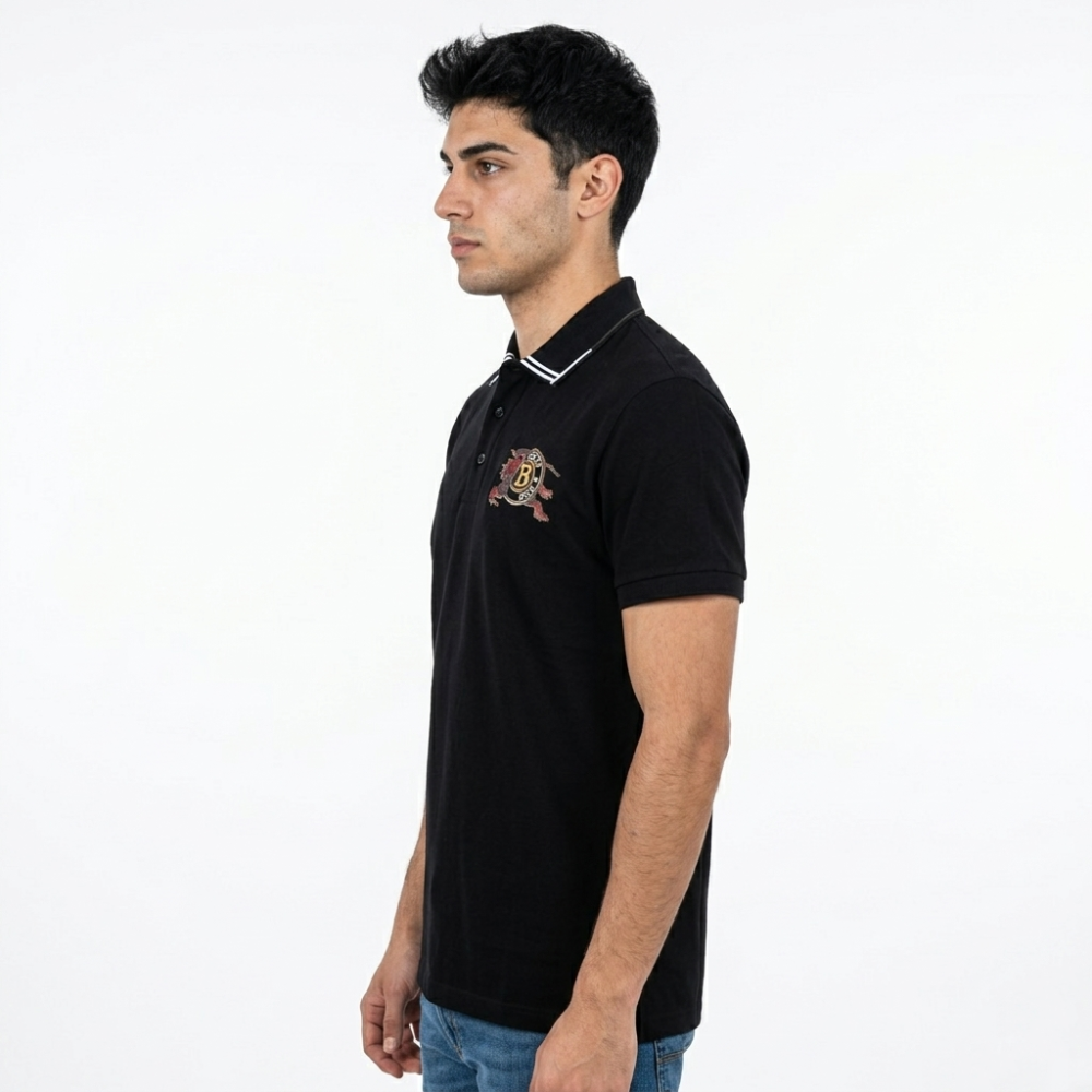 Burberry Black Premium Quality Tees-1