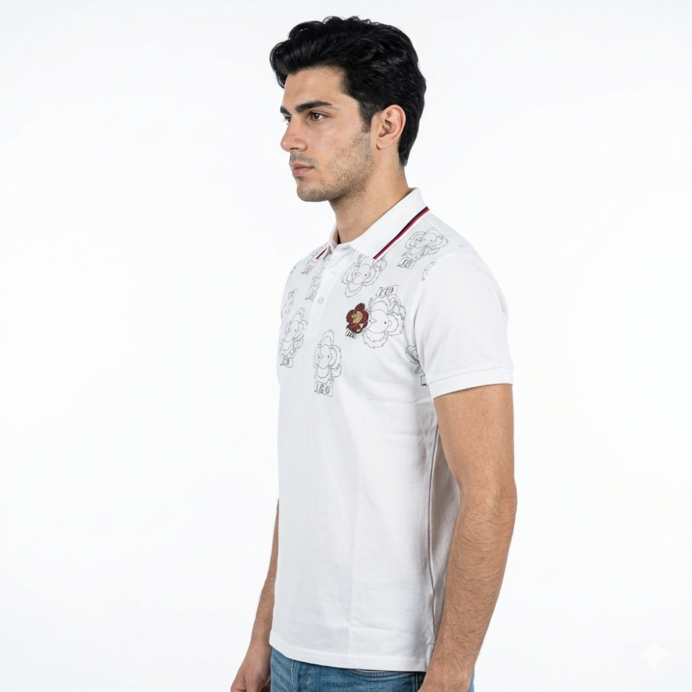 Louis Vuitton White Premium Quality Tees-1