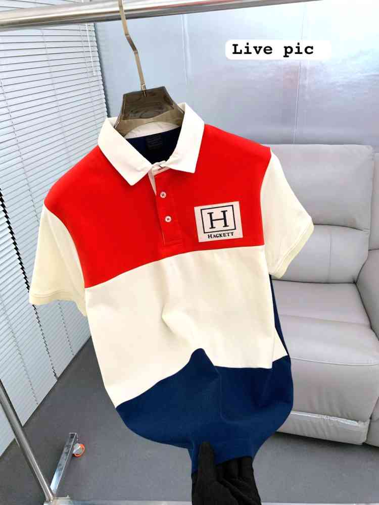 Hackett Red Premium Quality Polo T-shirt-2
