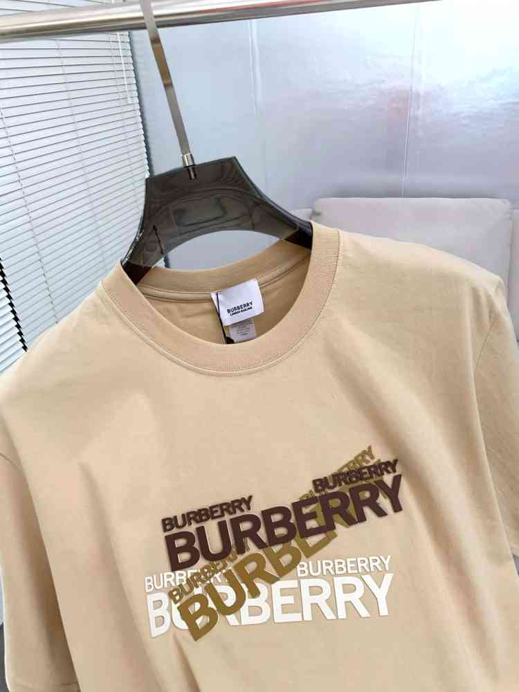 Burberry Brown Premium Exclusive Polo T-shirt-thumb-2