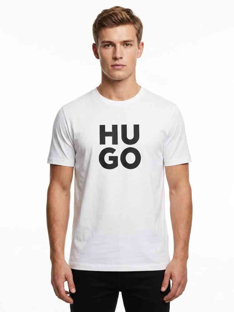 Hugo Boss White Premium Quality Polo Tees-thumb-0