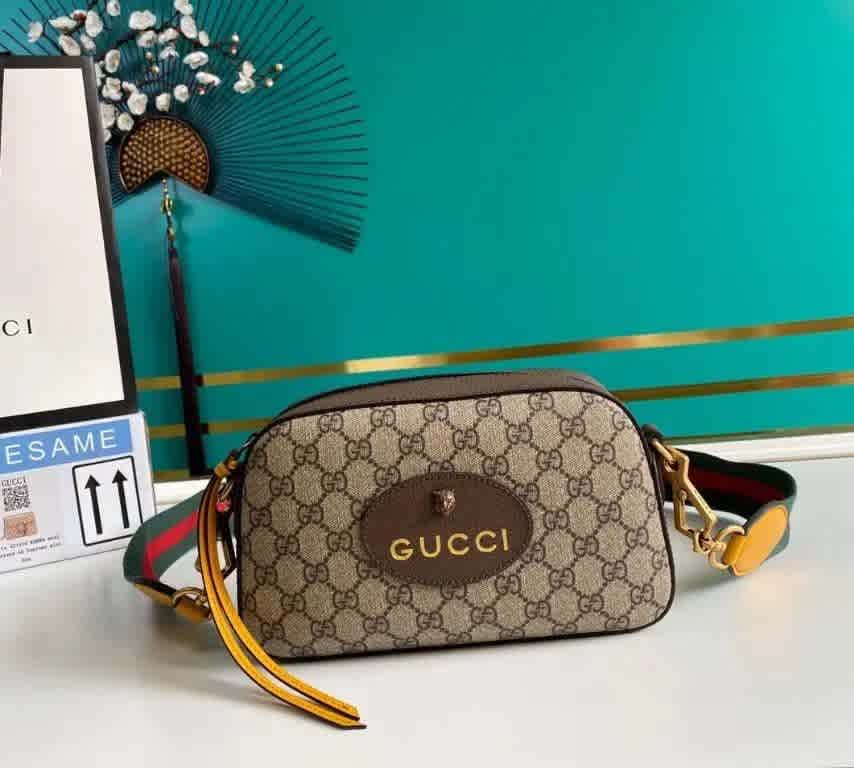 Gucci Jackie Neo Camera Beige Mini Sling Bag-thumb-0