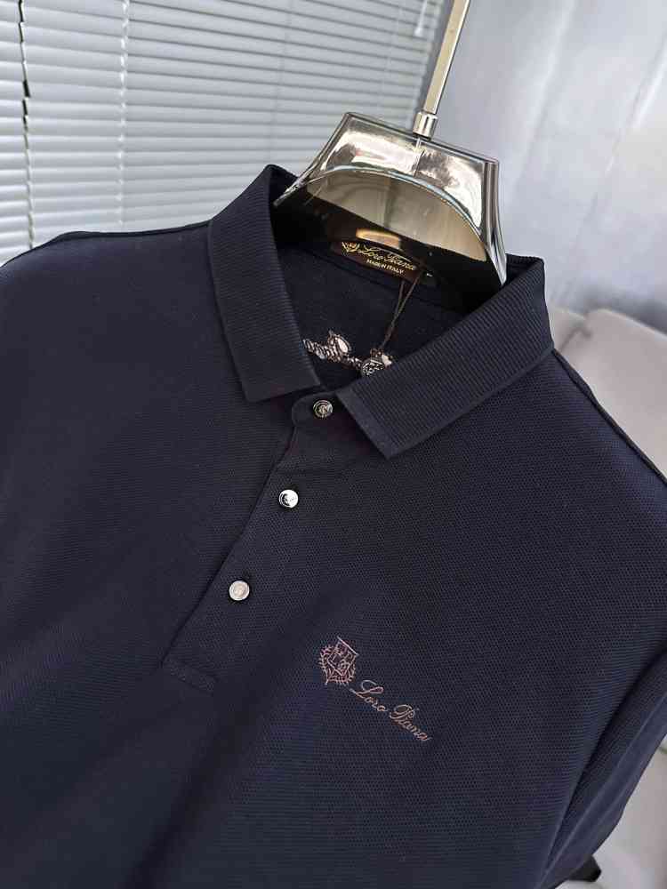 Loro Piana Blue Premium Quality T-Shirt-2