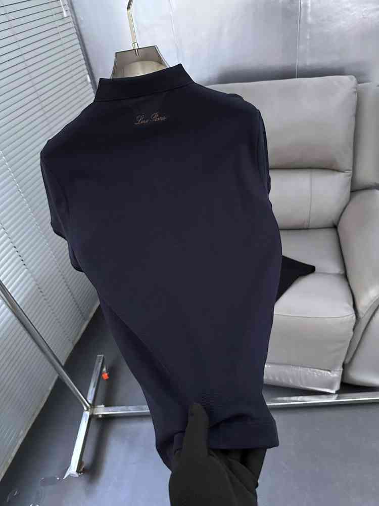Loro Piana Blue Premium Quality T-Shirt-3