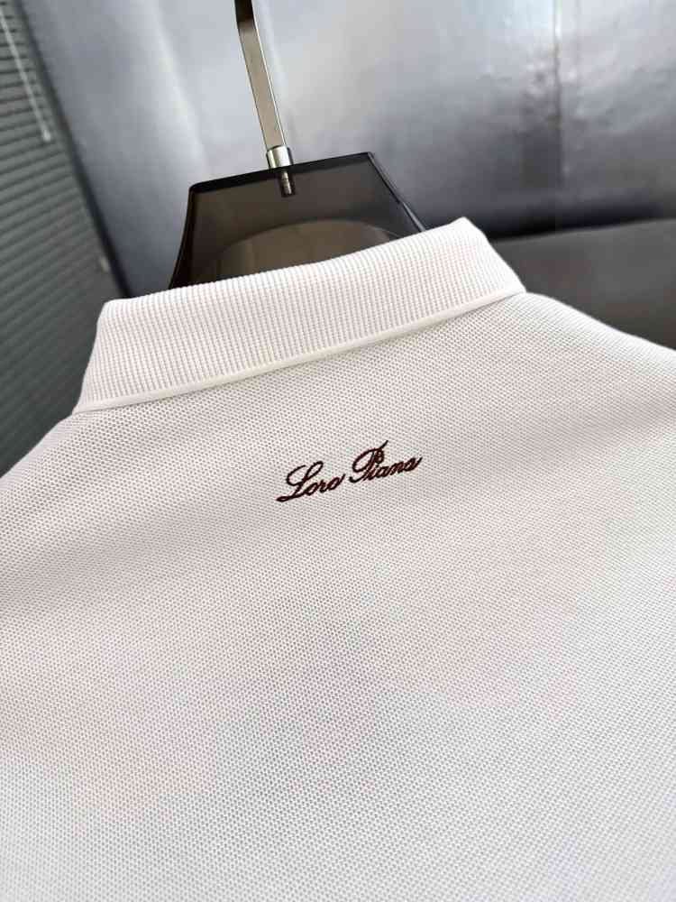 Loro Piana White Premium Quality T-Shirt-thumb-2