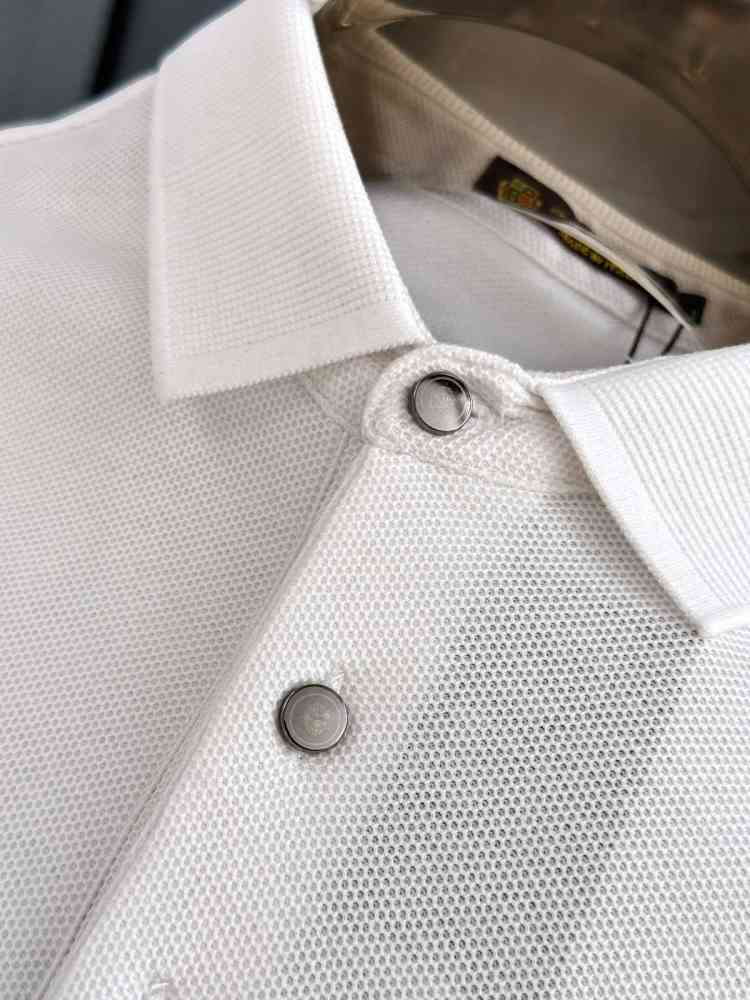 Loro Piana White Premium Quality T-Shirt-thumb-4