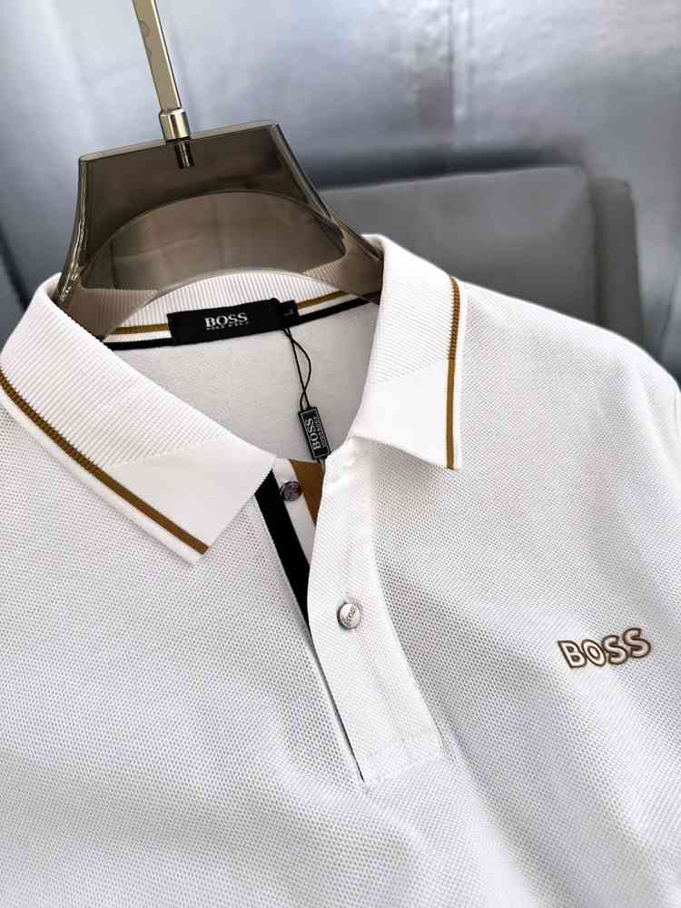 Hugo Boss White Premium Quality Tees-2