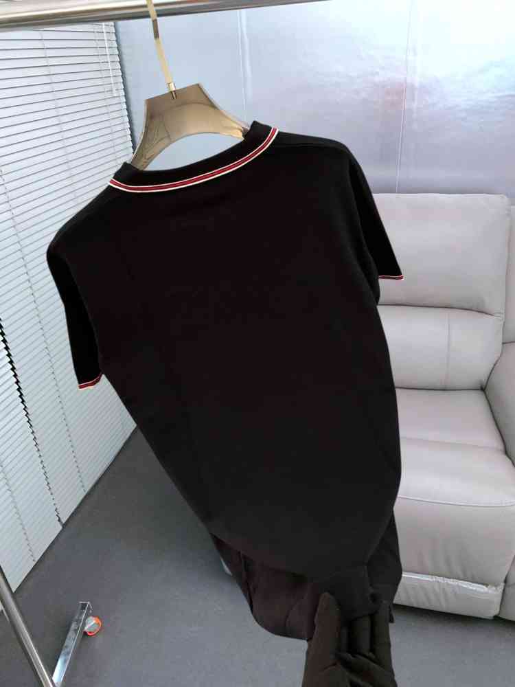 Gucci Black Premium Quality Polo T-shirt-thumb-1