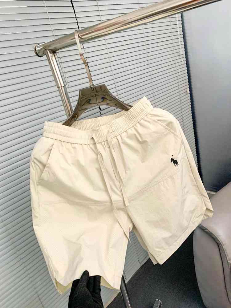 White Ralph Lauren Pink Premium Quality Men's Shorts