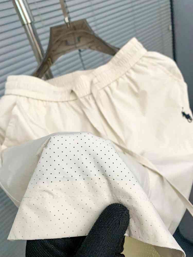 Ralph Lauren White Premium Quality Men's Shorts-thumb-2