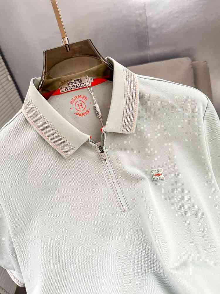 Hermes Grey Premium Quality T-shirt-1