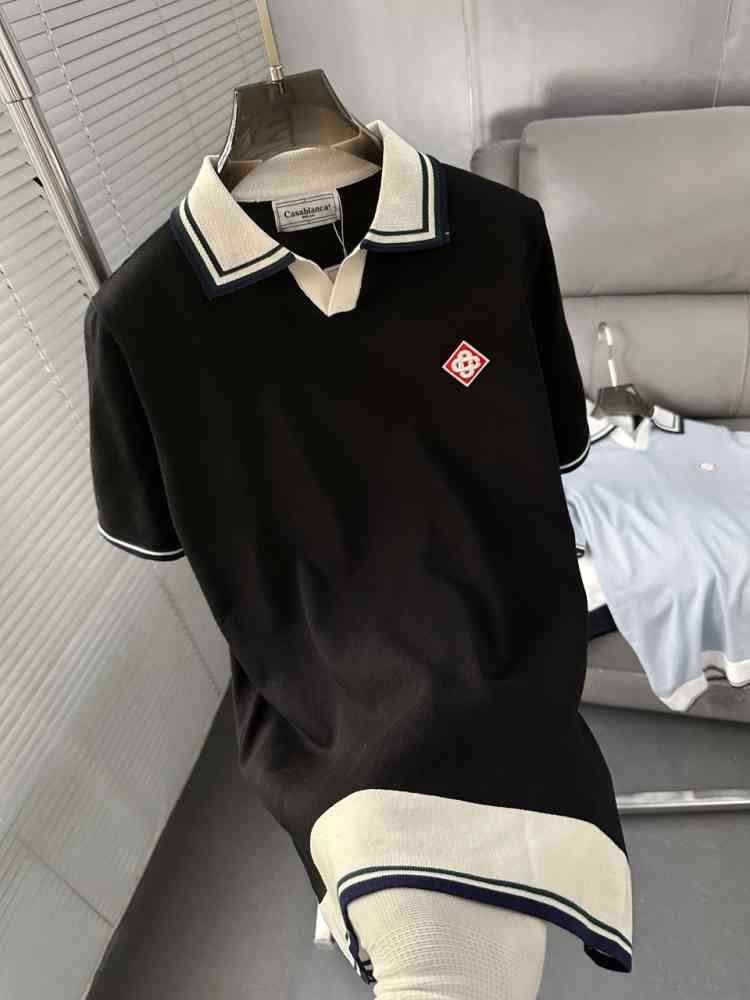 Casablanca Black Premium Quality T-shirt-thumb-2