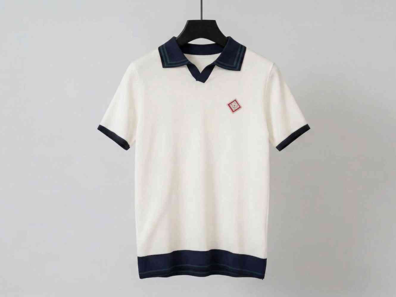Casablanca White Premium Quality T-shirt-thumb-0