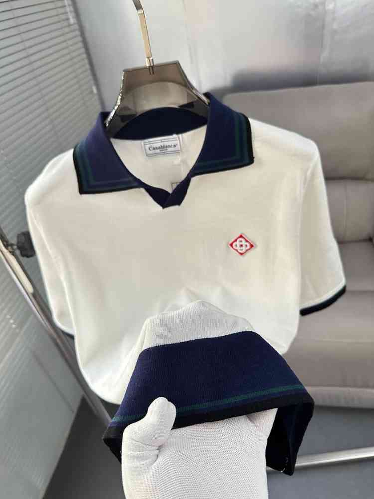 Casablanca White Premium Quality T-shirt-thumb-1