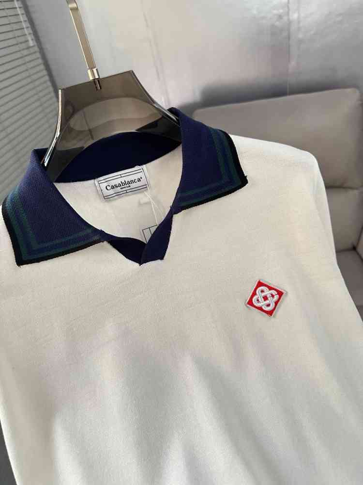 Casablanca White Premium Quality T-shirt-thumb-2