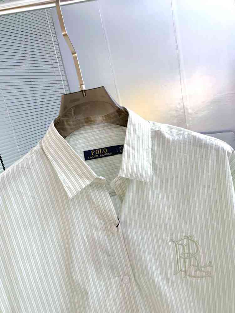 Ralph Lauren Cream Premium Quality Women Shirt-thumb-3