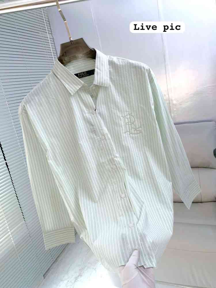 Ralph Lauren Cream Premium Quality Women Shirt-thumb-2
