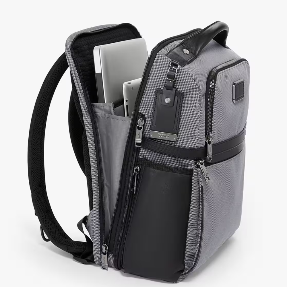 Tumi Expandable Organizer Grey Bag-thumb-1