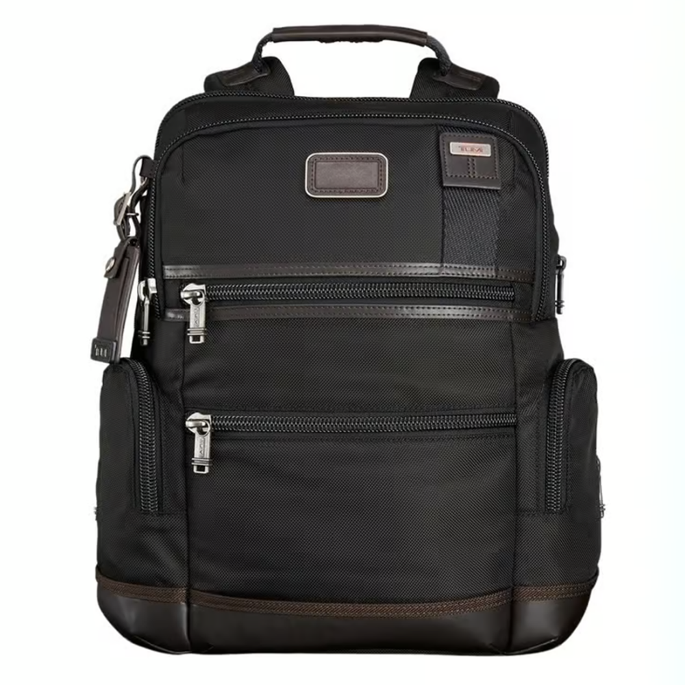 Tumi Alpha Bravo Knox Black Backpack-thumb-0