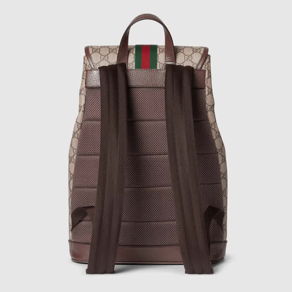 Gucci GG Ophidia Beige Backpack-thumb-1
