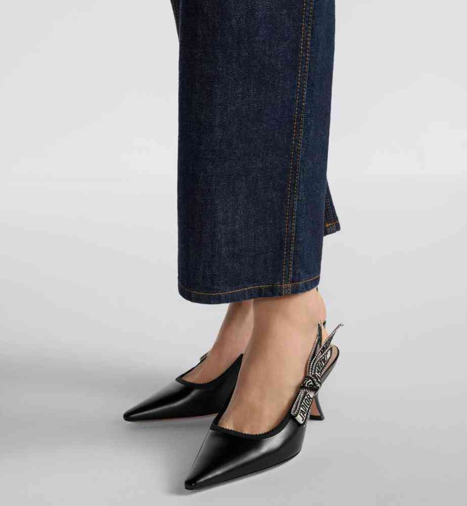 Christian Dior Black Premium Quality Heels Sandals-thumb-1