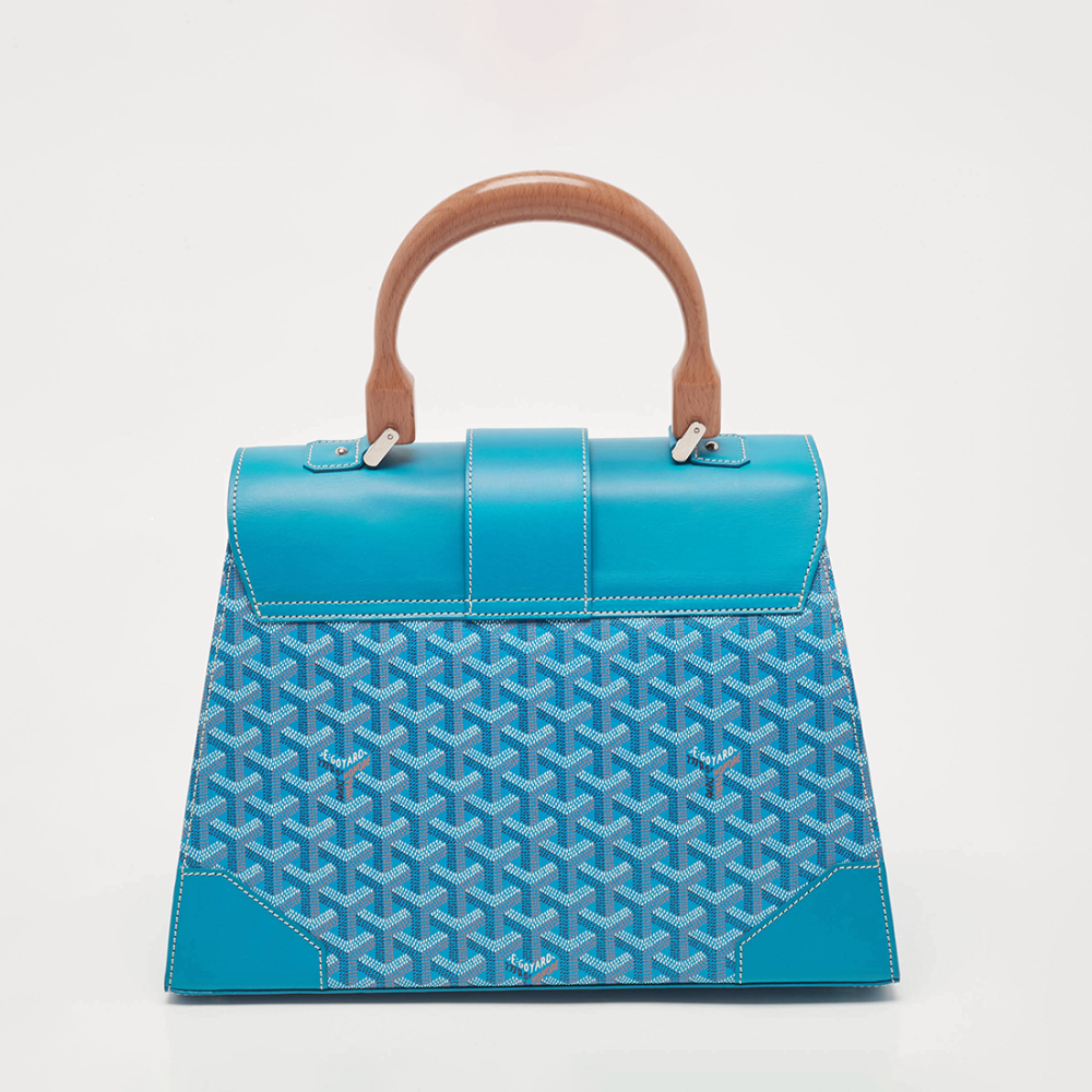 Goyard Saigon PM Small Blue Handbag-1