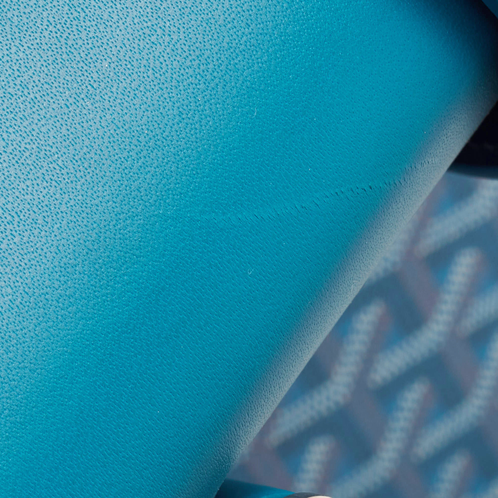 Goyard Saigon PM Small Blue Handbag-6