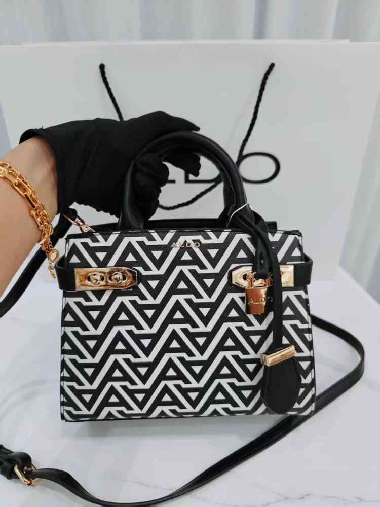 Black Aldo Lothycan Brown Premium handbag