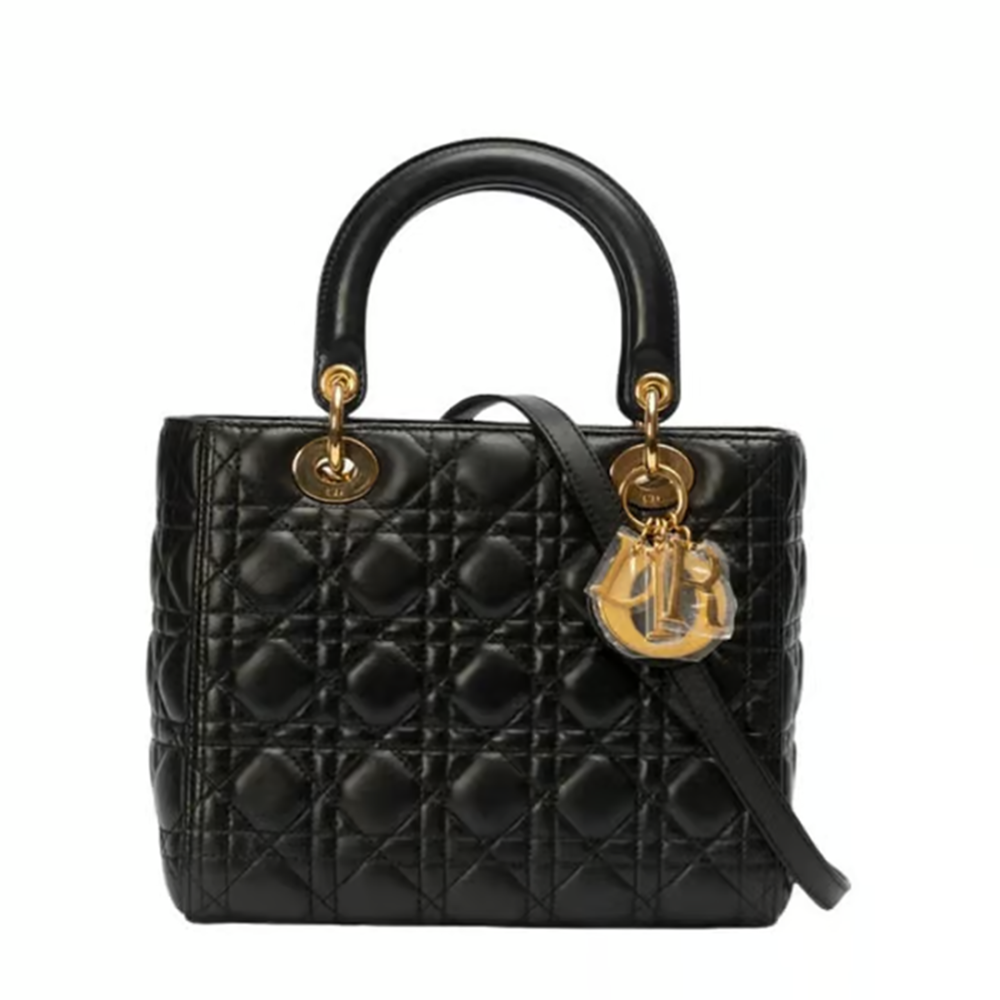 Christian Dior Black Handbag-thumb-0