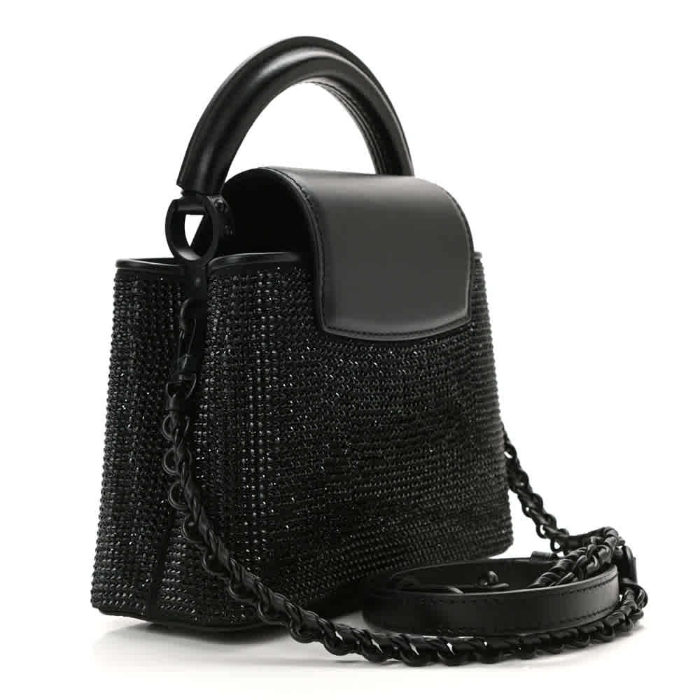Louis Vuitton Capucines BB Black Handbag-1